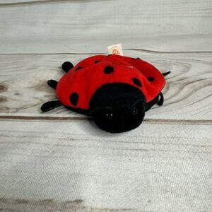 TY Beanie Baby Lucky Ladybug Plush - 1993 - 5" Long